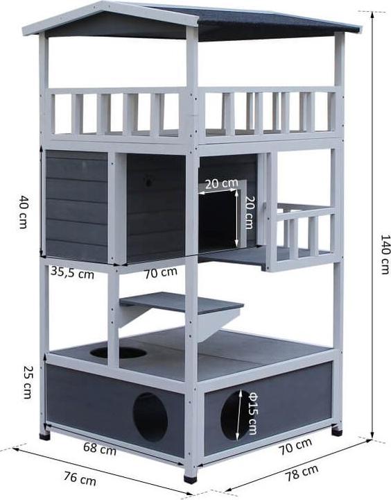 Image du produit Jamb Maison des chats (Chat)