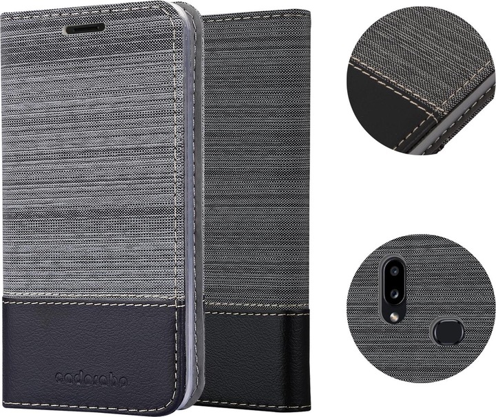 Actual product image Cadorabo Book Jeans Optics Cover (Samsung Galaxy A10s)