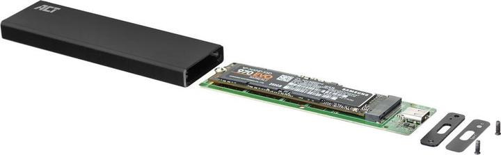 Immagine prodotto ACT AC1605 Storage Drive Enclosure SSD Enclosure Nero M.2 (M.2)