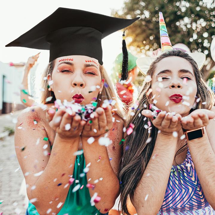 Image du produit Relaxdays 2x chapeaux-de-diplômé