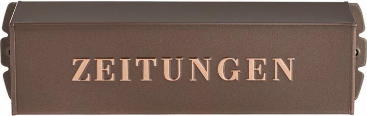 Produktbild Burg Wächter Zeitungsbox Eisen verzinkt BxHxT 125/125/110 mm kupfer