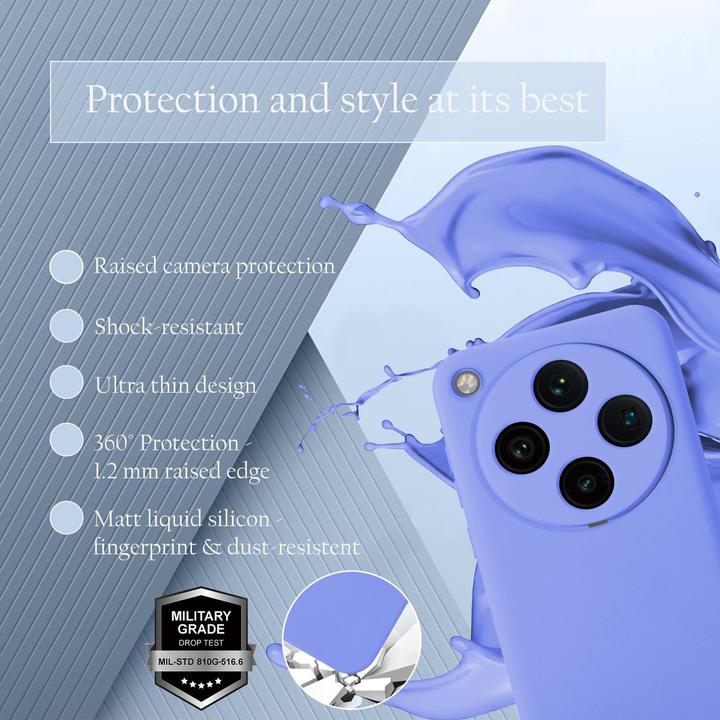 Immagine prodotto Cadorabo Custodia per Oppo Find X8 Pro TPU Liquid Silicone Case (Oppo Find X8 Pro)