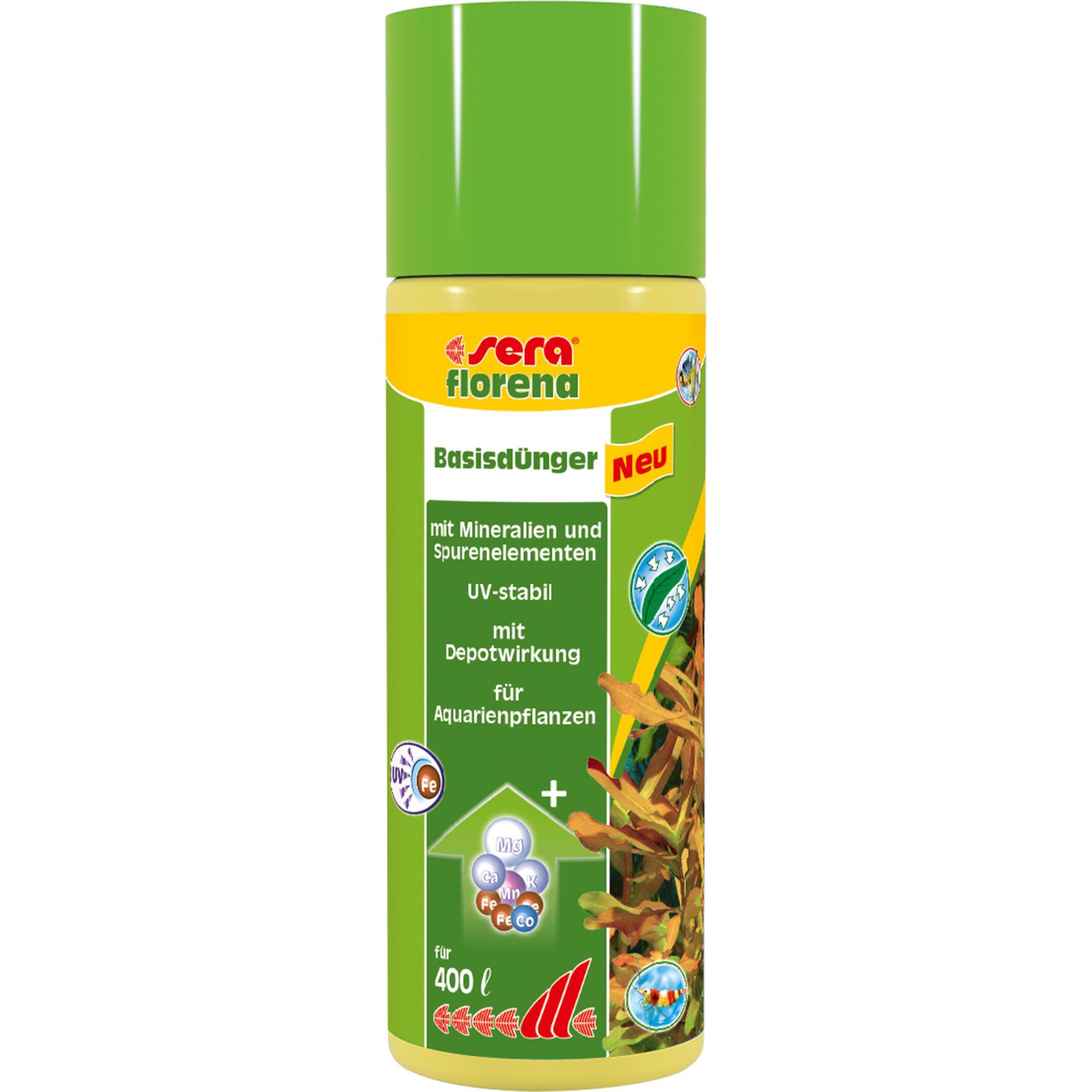 Sera Florena Eisen Basisdünger (Aquarium Dünger), Aquarium Pflege