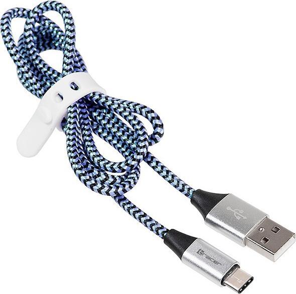 Produktbild Tracer USB 2.0 Type C->A Male 1m 46266 (1 m, USB 2.0)