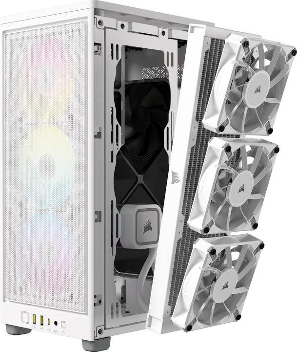 Image du produit Corsair iCUE 2000D RGB AIRFLOW Blanc (Mini-ITX)