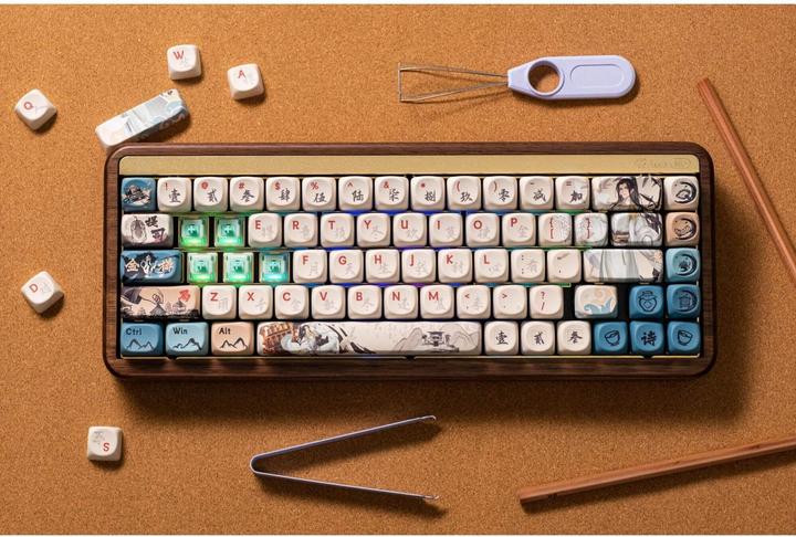 Actual product image Akko MU01 (US, Wireless, Cable)