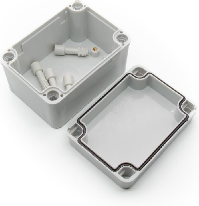 Produktbild Purecrea 110x80x70mm IP67 Kunststoffgehäuse Grau (Gehäuse)