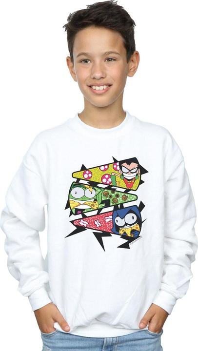 Image du produit - Sweat TEEN TITANS GO PIZZA SLICE - Garçon (128)