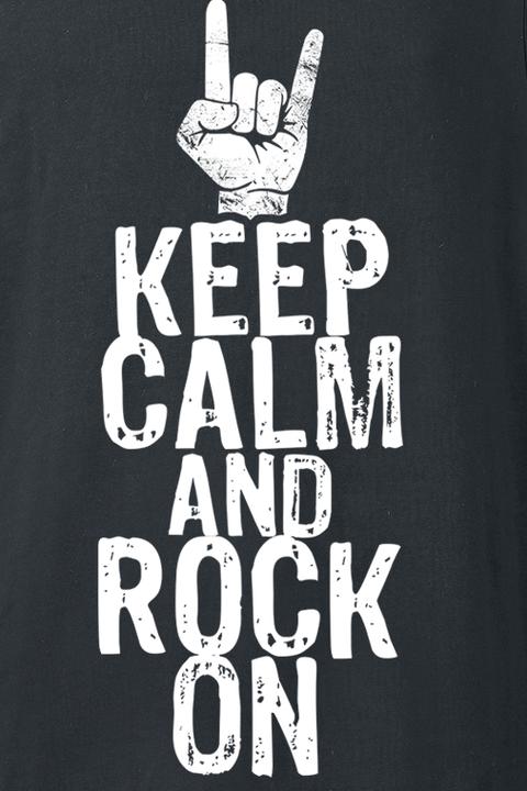 Produktbild Gaming-Sprüche Keep Calm And Rock On (S)
