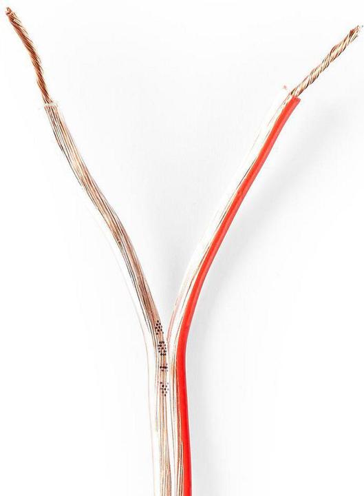 Productafbeelding Nedis Luidsprekerkabel 2X 0,75 mm² CCA 15,0 m Rond PVC Omwikkeld Unisex (15 m, 0.75 mm²)