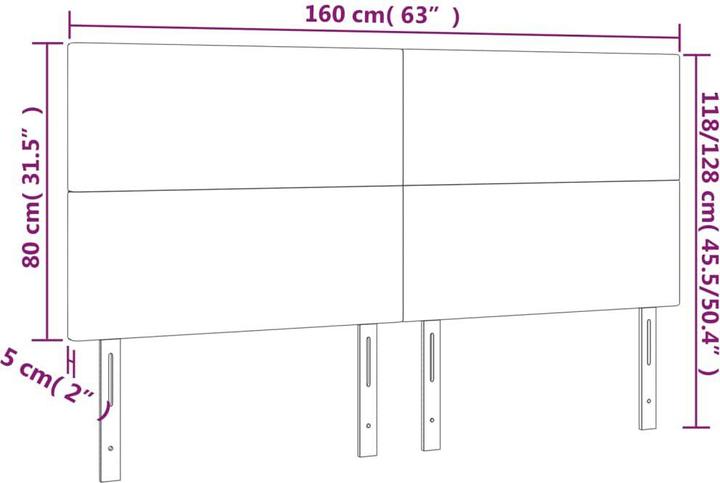 Immagine prodotto VidaXL Templeton (160 x 5 x 128 cm)