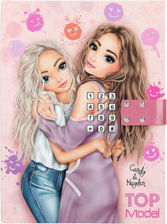 Actual product image Depesche TOPModel dagboek met geheime code HAPPY TOGETHER