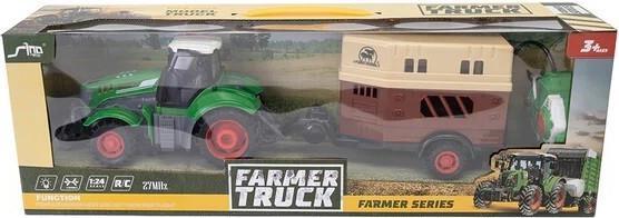 Actual product image Askato Tractor with trailer for transporting horses R/C