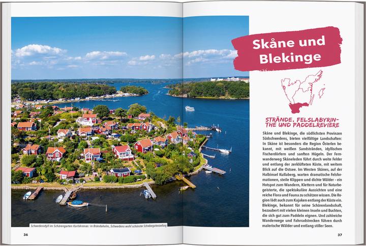 Produktbild OUTDOOR GUIDE Reiseführer Südschweden, Stockholm