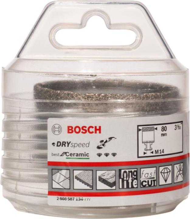 Produktbild Bosch Professional Zubehör PRO Core Cutter dry, 80 x 35 x 22,23 mm (80 mm)