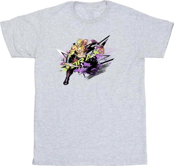 Actual product image Mens Guardians Of The Galaxy Abstract Drax T-Shirt (XL)