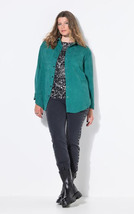 Produktbild Studio Untold Cord-Hemd, oversized, Hemdkragen, Langarm (60)
