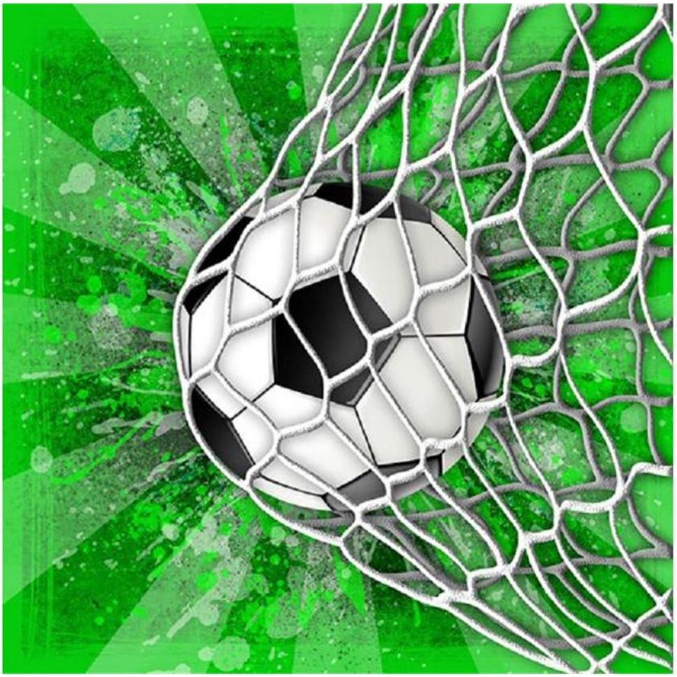Braun + Company, Servietten, Fussball (20 x, 33 x 33 cm)