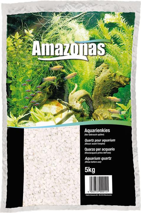 Amazonas Quartz gravel 2-4mm (Pyrites, other items)