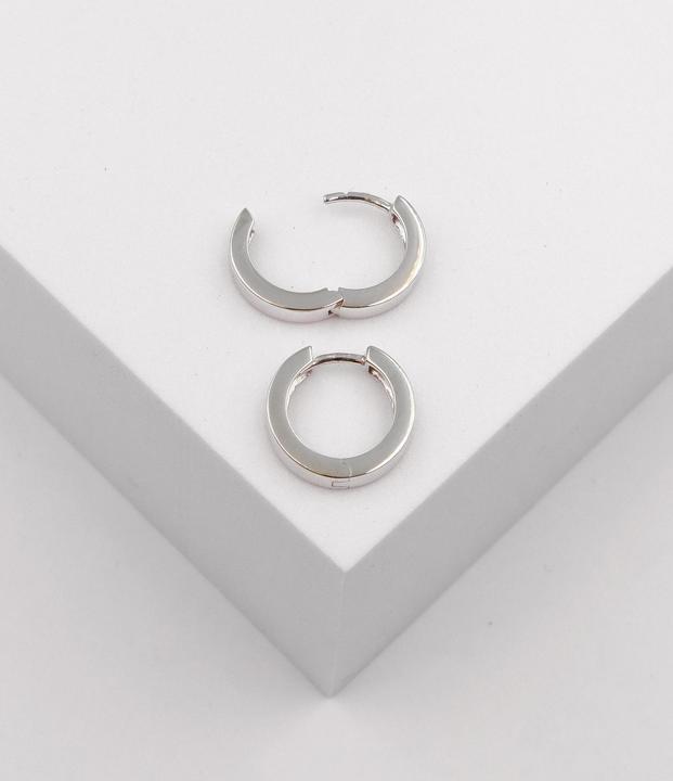 Image du produit Muau Créoles (Or blanc 750/18K)