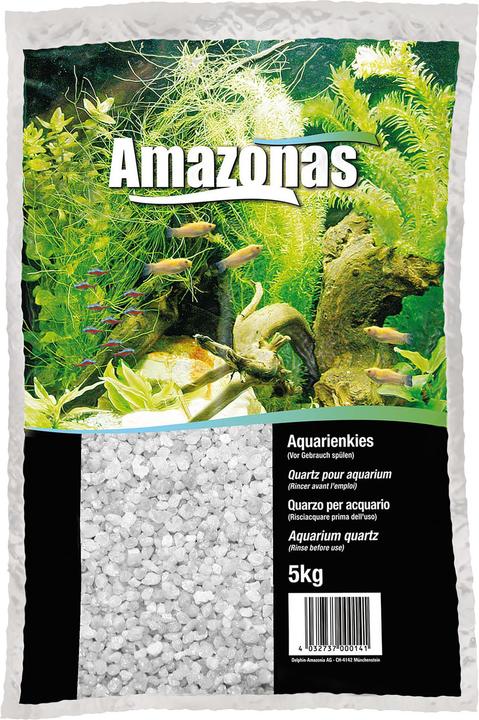 Amazonas Quartz gravel 1-2mm (Pyrites, other items)