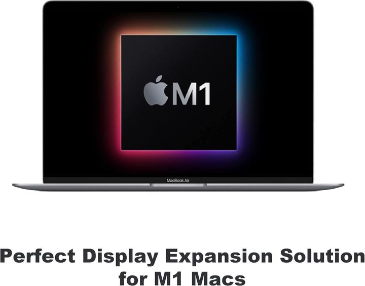 Produktbild Sonnet Dual 4K 60Hz HDMI Adapter for M1 Thunderbolt Macs *New (HDMI, USB Typ-C, USB-A, 50 cm)