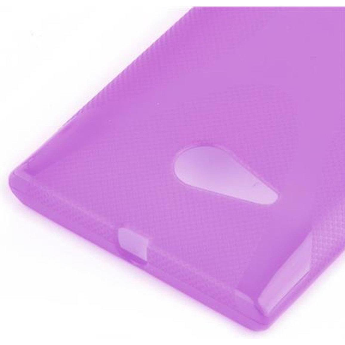 Thumbnail - Cadorabo TPU X-Line Cover (Nokia Lumia 730), Smartphone Hülle, Violett
