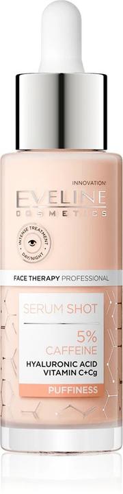 Image du produit Eveline Sérum Shot 5% Caffeine Serum For Puffiness Under The Eyes And Eyelids 30Ml (30 ml, Crème de jour)