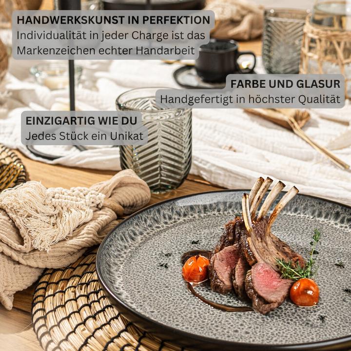 Produktbild Sänger Geschirr Speiseteller Set Sydney (6x, 27 cm)