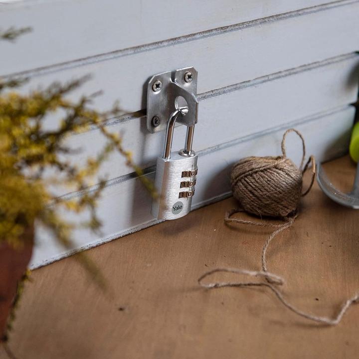 Produktbild Yale Y151B/40/130/1 Vorhängeschloss 40 mm Silber Zahlenschloss