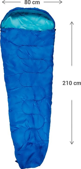 Produktbild Camp Active Sleeping bag mummy blue (210 cm)