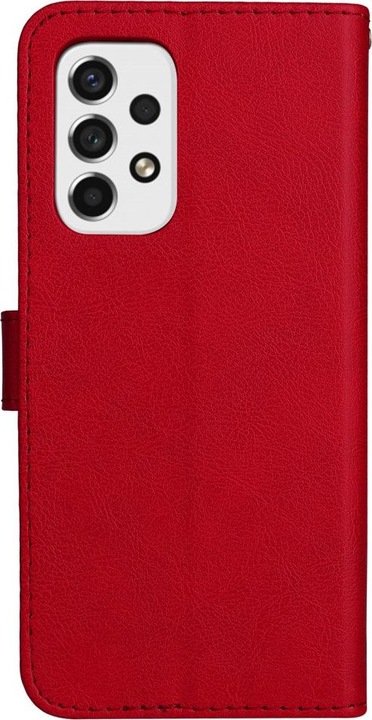 Actual product image Cover-Discount Galaxy A53 5G - leather case cover red (Samsung Galaxy A53 5G)
