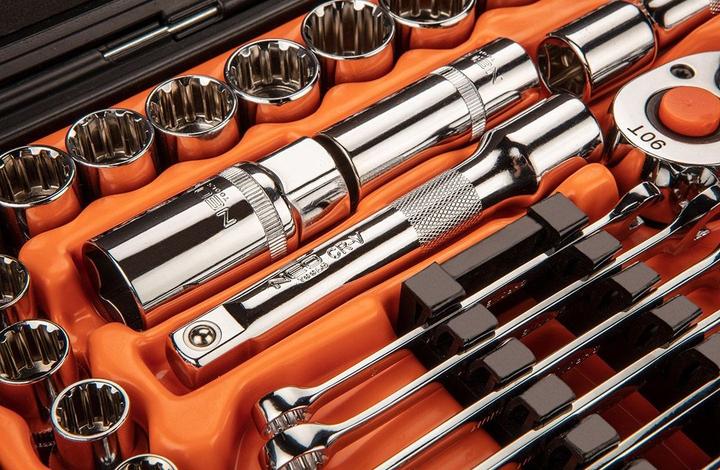 Immagine prodotto Neo Set di utensili 71 pezzi (08-690) (1/4", 1/2")
