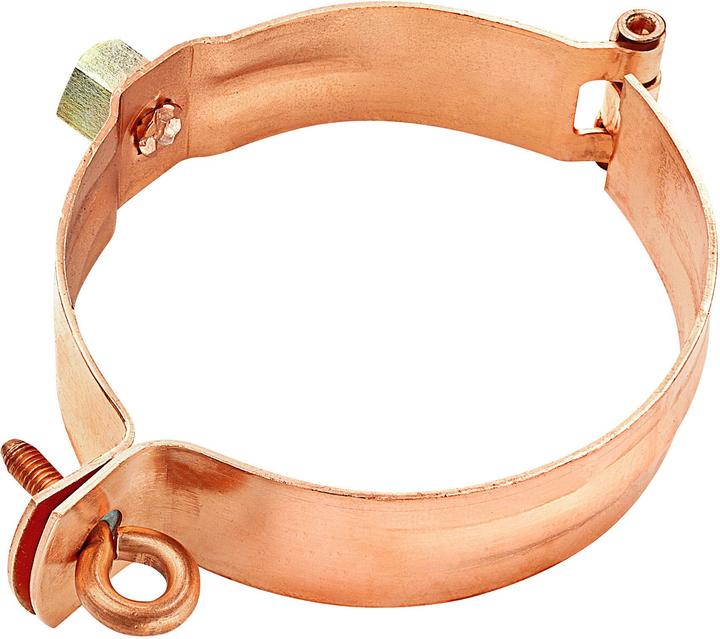 Magni Copper screw pipe clamp M10 / DN 76