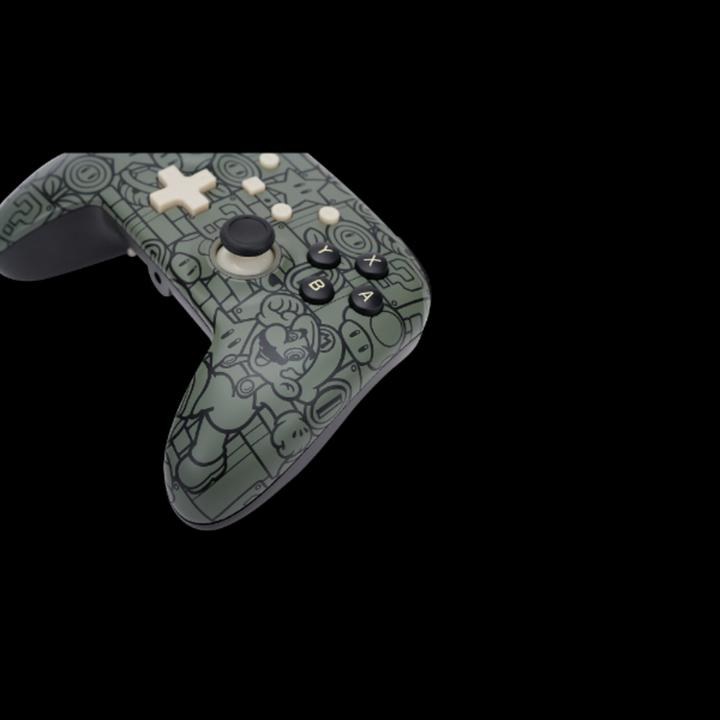 Productafbeelding PowerA Pro Controller con Filo - Power Up Mario (Switch)