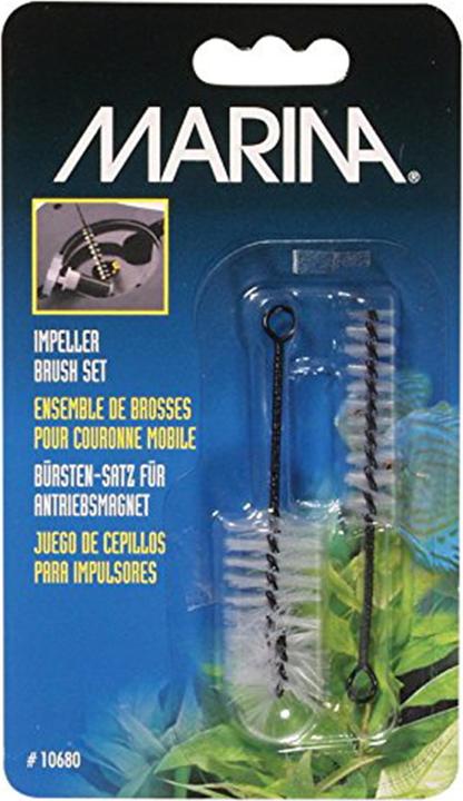 Marina Borstelset voor aandrijfmagneet (Aquarium schoonmaken, Magnetische reiniger)