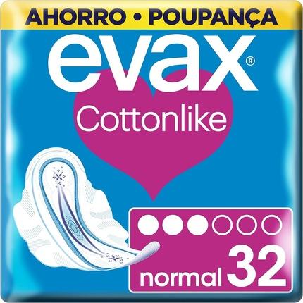 Produktbild Evax COTTONLIKE compresas super alas 24 u (32 x)