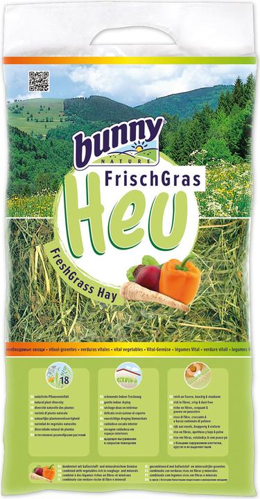 Image du produit Bunny Foin d'herbe fraîche de l'Allgäu avec des légumes vitaux (0.50 kg, 1 x)