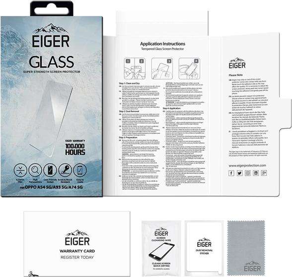 Immagine prodotto Eiger Mountain Glass Clear (1 pz., Oppo A54)