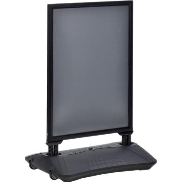 Thumbnail - Update Displays, Prospektständer, Kundenstopper WindPro Lite 700x1000mm schwarz