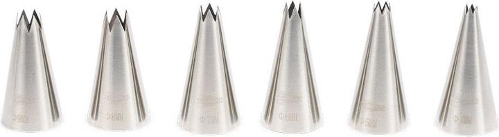 Actual product image Patisse Piping nozzle set star inox (Nozzle)