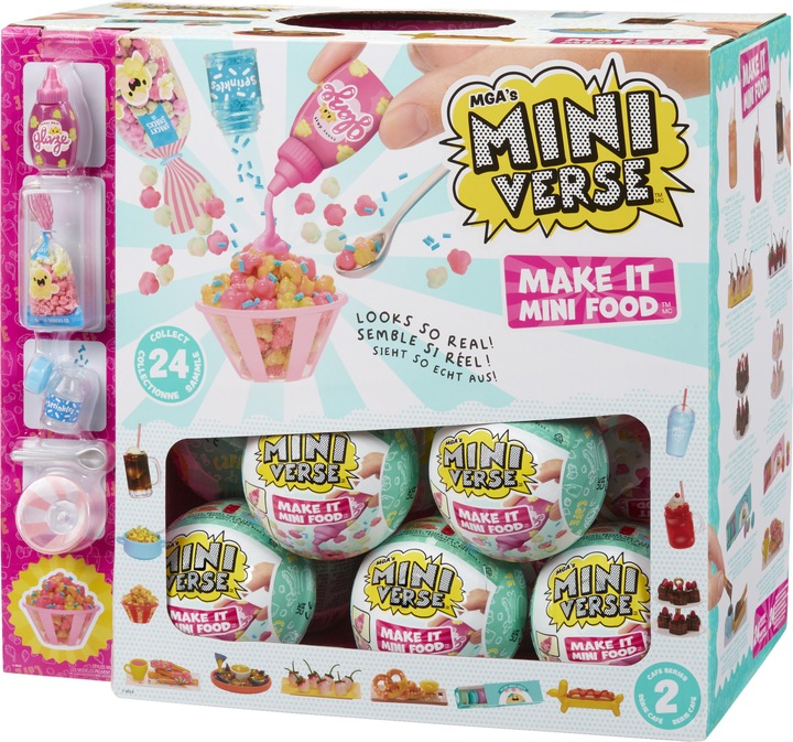 Immagine prodotto MGA s Miniverse- Make It Mini Foods: Cafe in PDQ Serie 2A