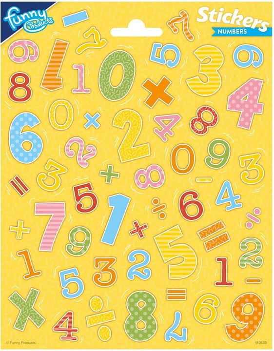 Produktbild Totum Aufkleberbogennummern