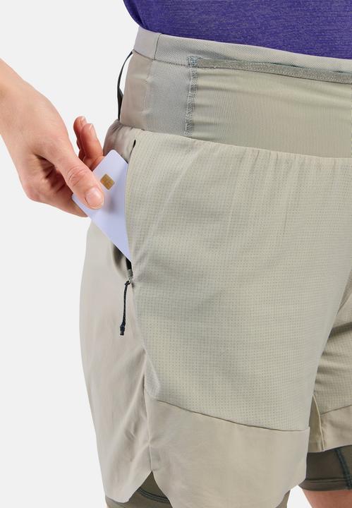 Actual product image Odlo Women's X-Alp Trail 5" 2-In-1 Short (L)