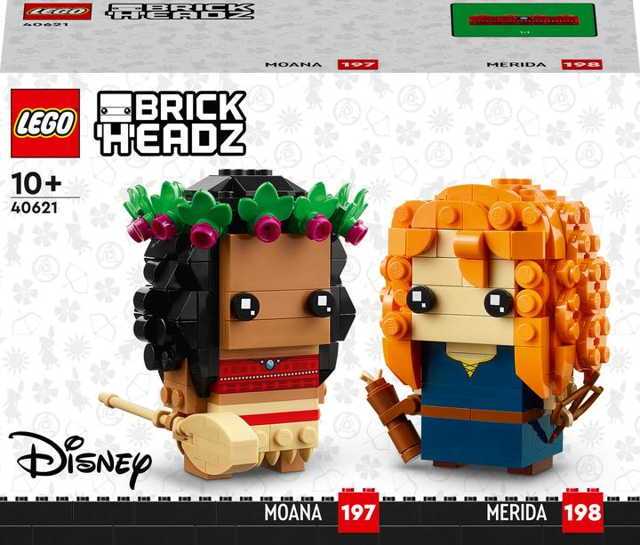 Produktbild LEGO Vaiana und Merida (40621, LEGO Brickheadz)