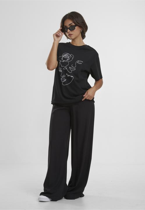 Produktbild Merchcode Ladies One Line Rose Tee (L)