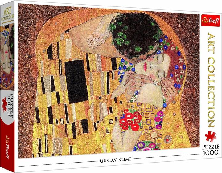 Actual product image Magni Puzzle Gustav Klimt The Kiss 1000 pieces (1000 pieces)
