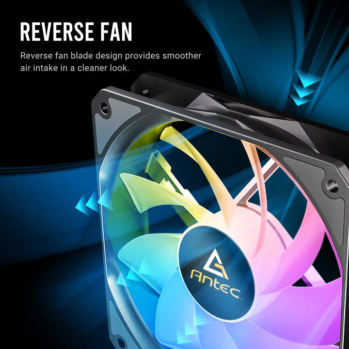 Image du produit Antec P12R PWM ARGB 120mm Fan (P12R PWM ARGB) (120 mm, 1x)