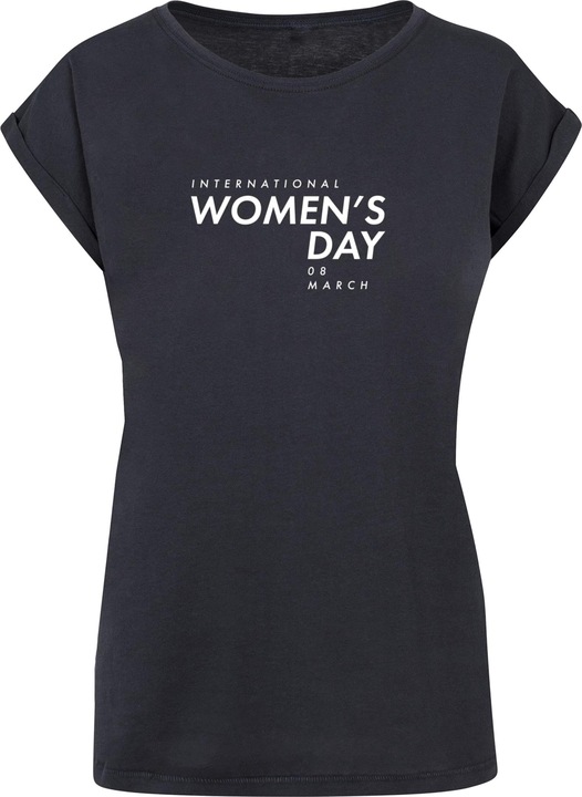 Produktbild Merchcode Ladies WD - International Women's Day 3 Extended Shoulder Tee - 117923 (S)