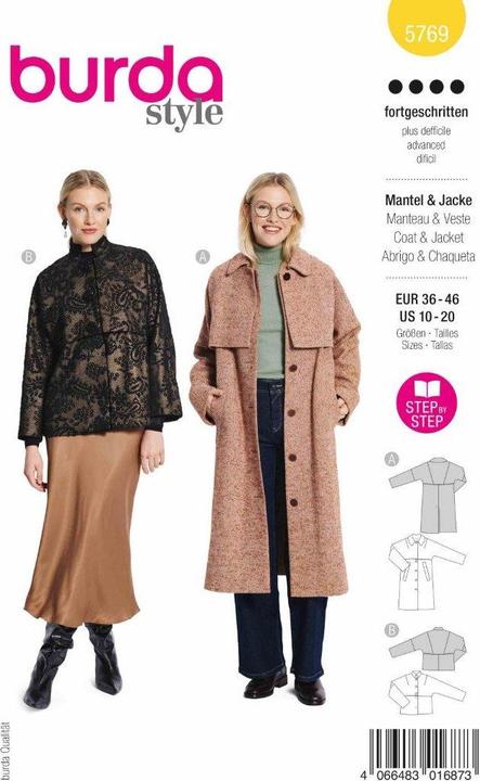 Image du produit Patron Manteau-Veste